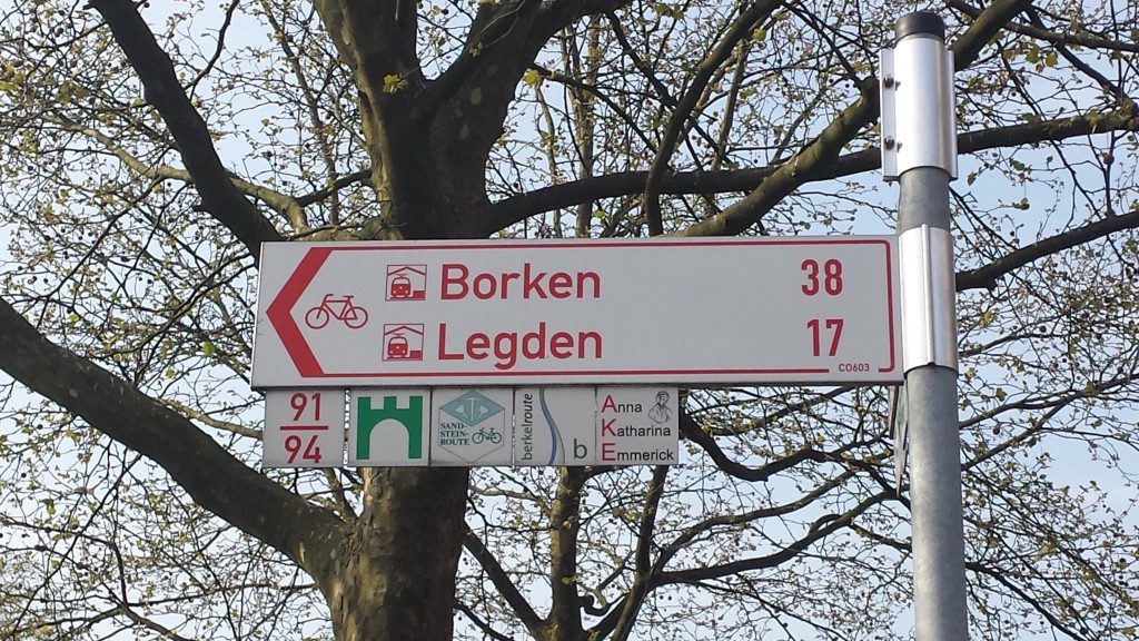38 km bis Borken, 62 km bis Hünxe