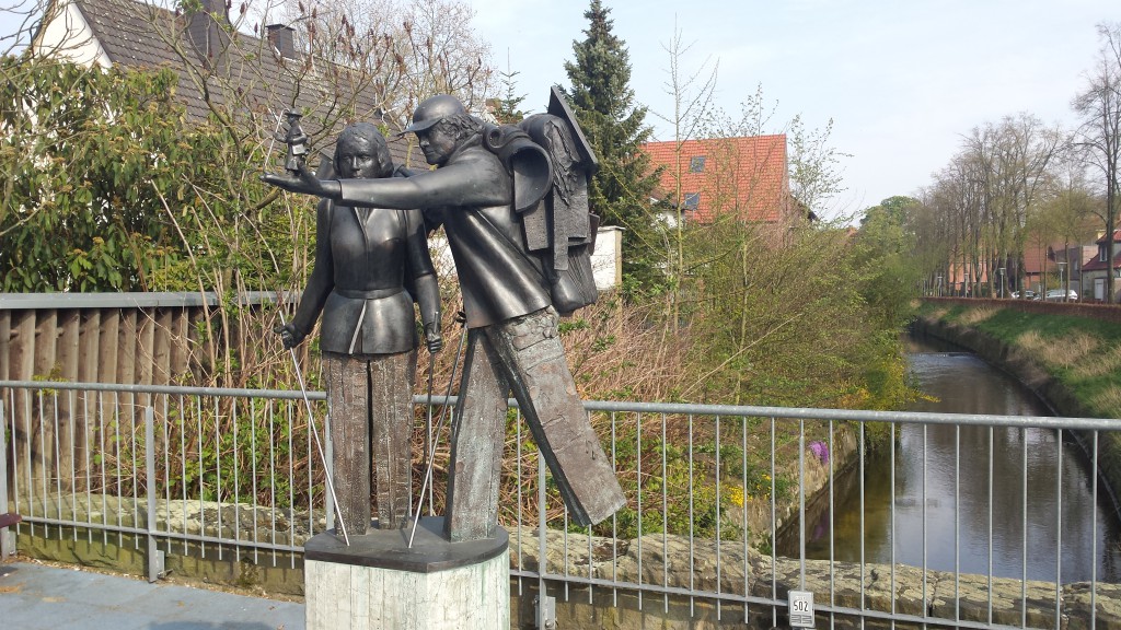 Pilgerdenkmal am Jacobiwall