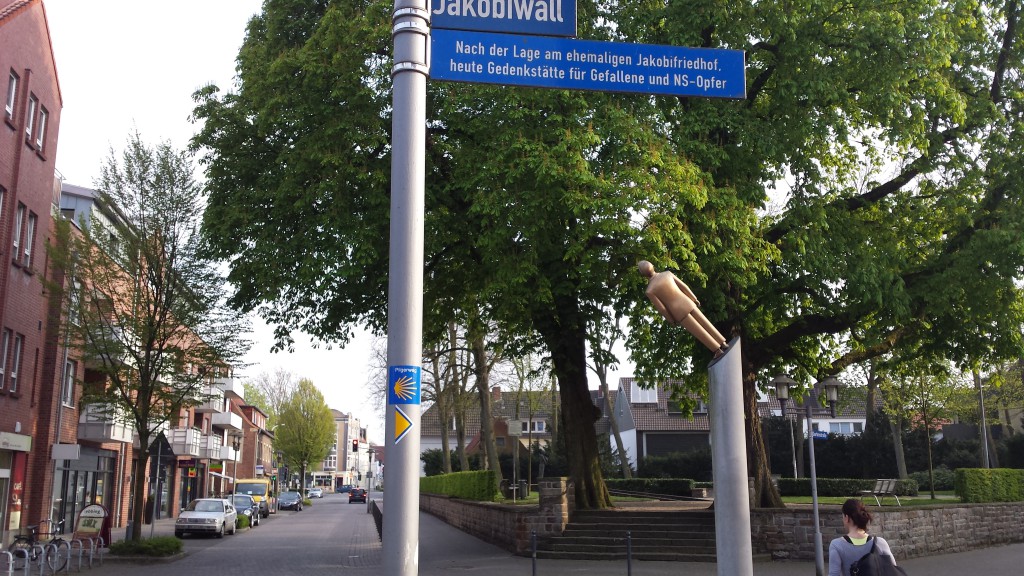 Jakobsweg am Jakobiwall